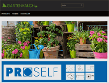 Tablet Screenshot of gartenhai.ch